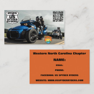 Western North Carolina Chapter - Business Cards 3