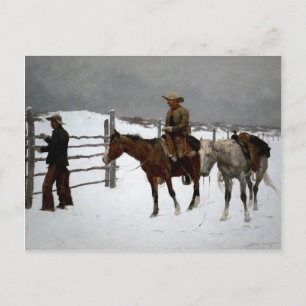 Western Nostalgia Postcard