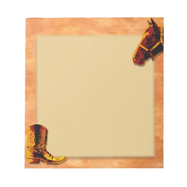 Western Notepad (Front)