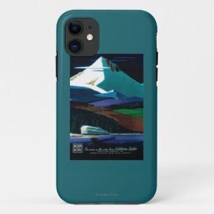 Western Pacific California Zephyr Vintage Poster iPhone 11 Case