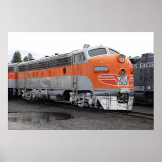 Western Pacific F Unit Poster