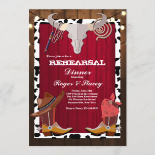 Western Party Invitation
