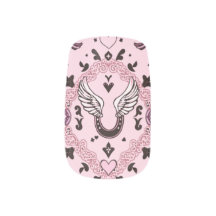 Western Pink Lucky Horse Shoe