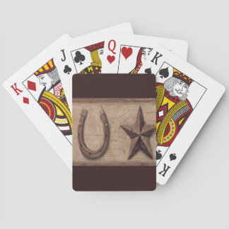western playing cards