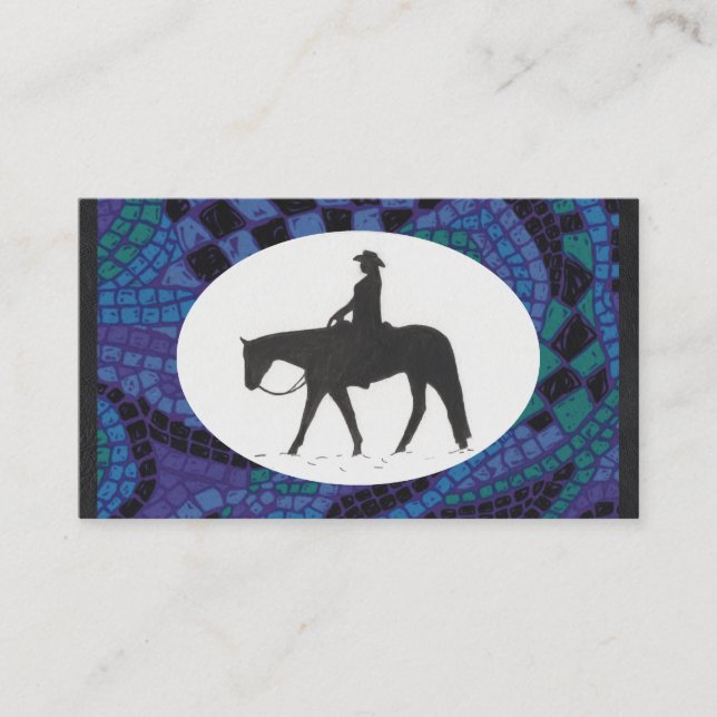 Western Pleasure Business Card (Front)