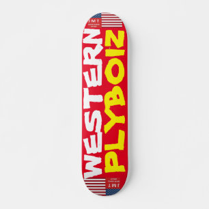 WESTERN PLYBOIZ JMT USA Skateboard