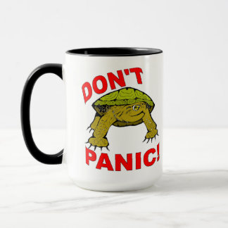 Western Pond Turtle - Don't Panic Mug