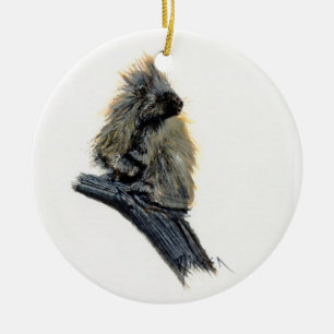 Western Porcupine Ornament