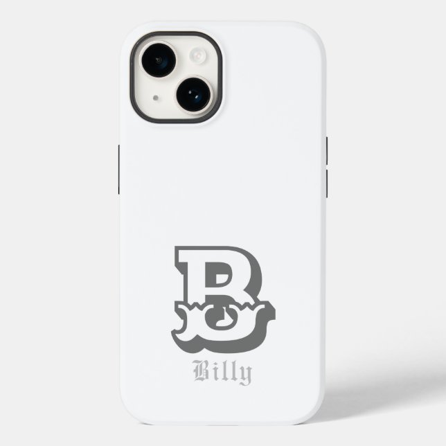 Western pride Personalised Monogram Case-Mate iPhone Case (Back)