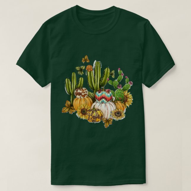 Western pumpkin  T-Shirt (Design Front)