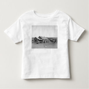 Western Ranch House in South Dakota Photograph Toddler T-Shirt