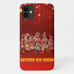 Western Red Indian Fighters Of Courage Unity - iPhone 11 Case
