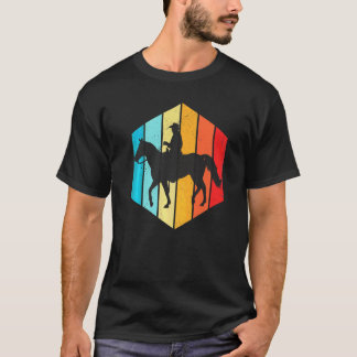 Western Rider Reining Quarter Horse Sliding Stop T-Shirt