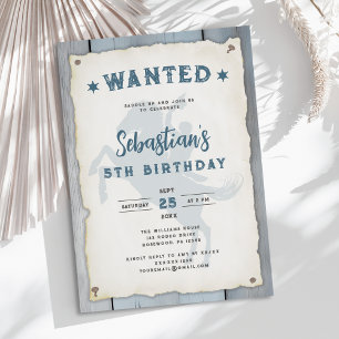 Western Rodeo Birthday Invitation