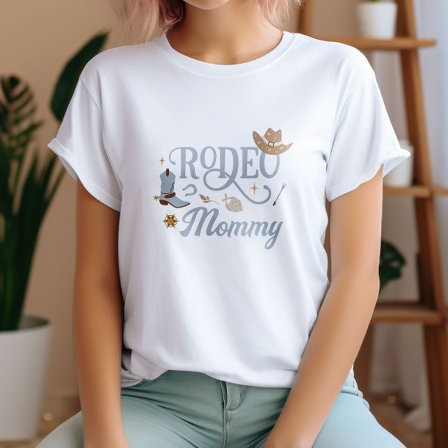 Western Rodeo Mummy Blue Birthday T-Shirt (Creator Uploaded)