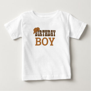 Western Rodeo Themed Party 1st Rodeo BirthdayParty Baby T-Shirt