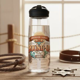 Western Round-Up Family Reunion ID1318 Water Bottle