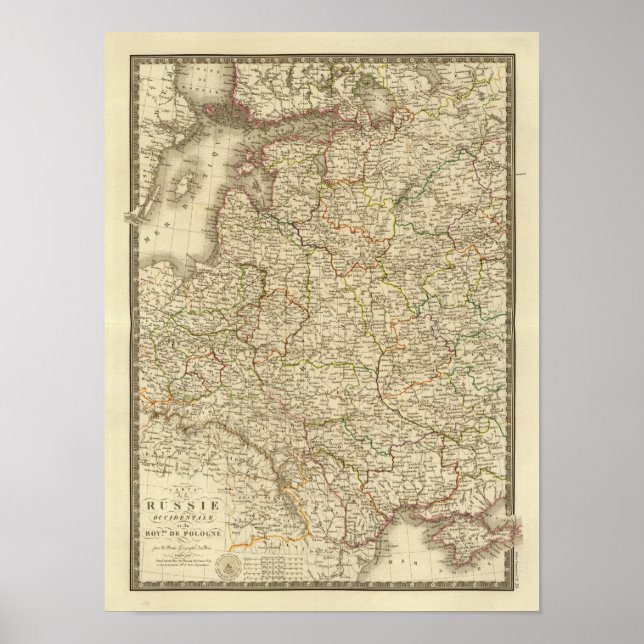 Western Russia, Poland Poster (Front)