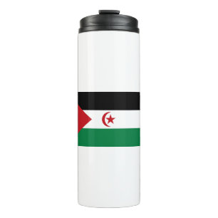 Western Sahara Flag Thermal Tumbler