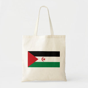Western Sahara Flag Tote Bag
