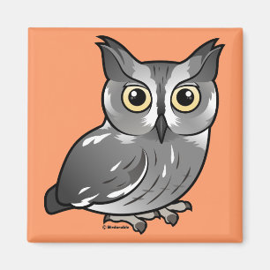 Western Screech Owl Magnet