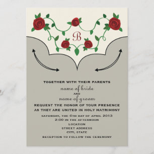 Western Shirt Wedding Invite