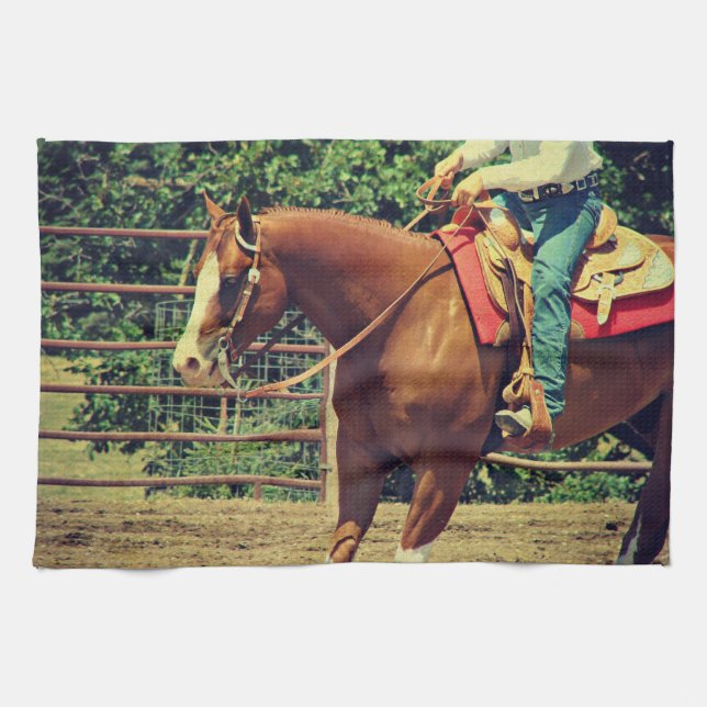 Western Sorrel Tea Towel (Horizontal)