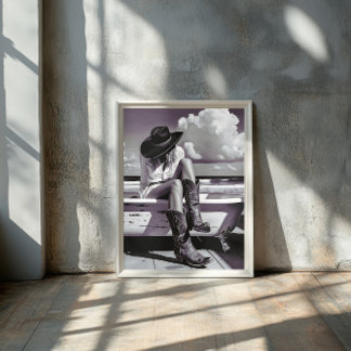 Western Soul – Cowgirl Poster Print