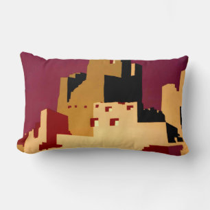 Western Southwest Pueblo WPA National Lumbar Cushion