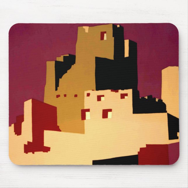 Western Southwest Pueblo WPA National Mouse Pad (Front)