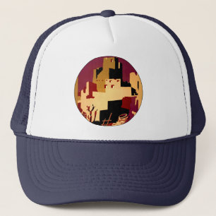 Western Southwest Pueblo WPA National Trucker Hat