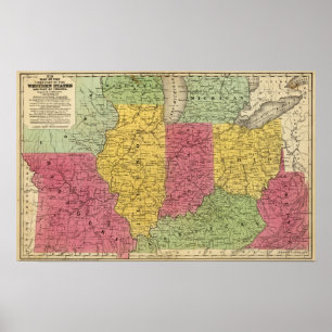 Western States, USA Poster