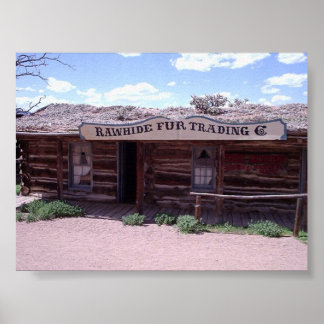 western store front poster