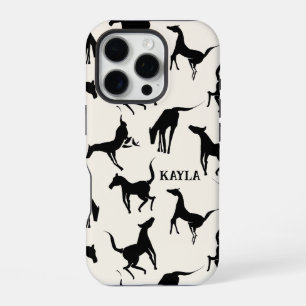 Western Style Black Horses  iPhone 16 Pro Case