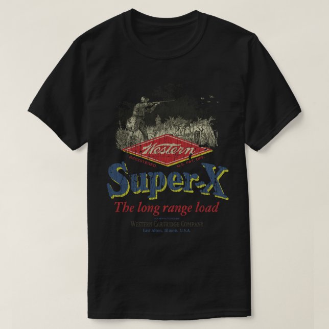 Western SuperX T-Shirt (Design Front)