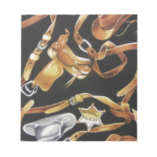 Western Tack Notepad