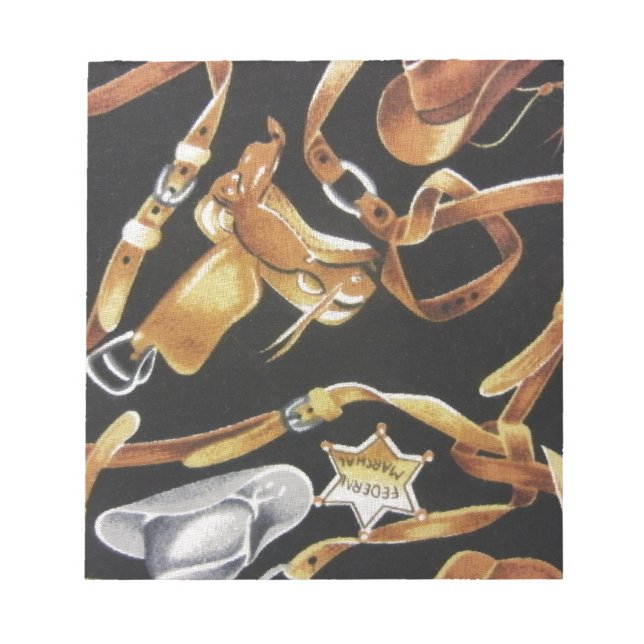 Western Tack Notepad (Front)