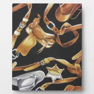 Western Tack Plaque