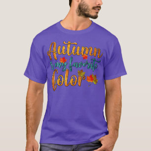 Western Thanksgiving Fall Autumn Is My Favourite C T-Shirt