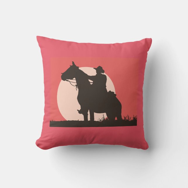 WESTERN THEME COWBOY PILLOWS (Front)