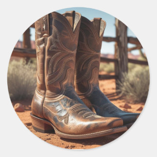 Western Theme Stickers | Cowboy Boots
