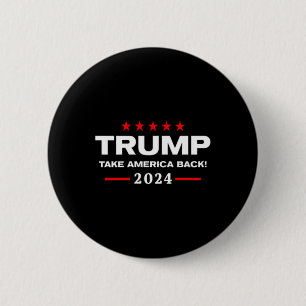Western Trump Cowboy You Missed Trump 2025 Usa Fla 6 Cm Round Badge