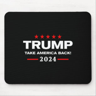 Western Trump Cowboy You Missed Trump 2025 Usa Fla Mouse Pad