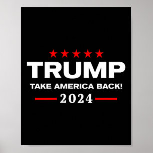 Western Trump Cowboy You Missed Trump 2025 Usa Fla Poster