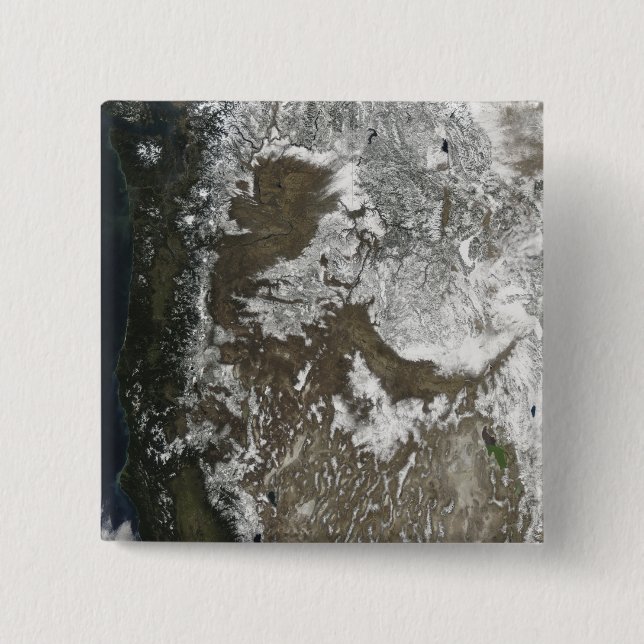 Western United States 15 Cm Square Badge (Front)