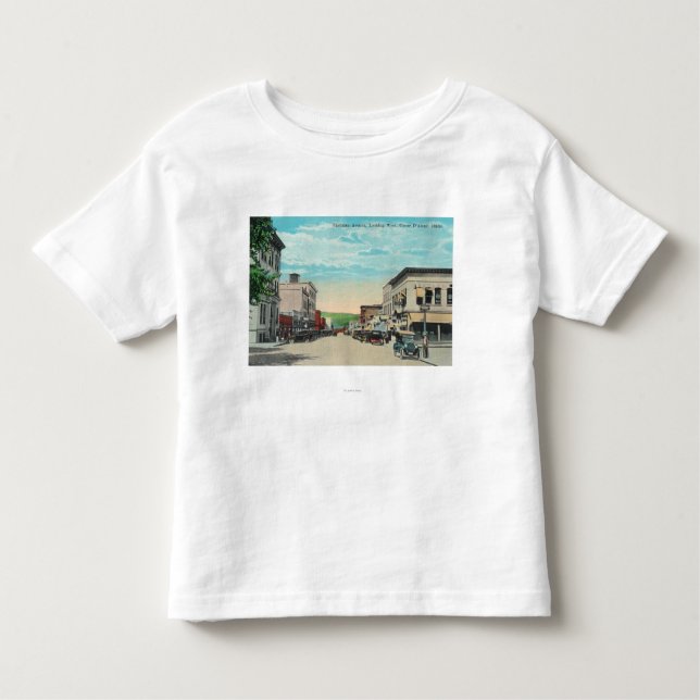 Western View of Sherman Avenue Toddler T-Shirt (Front)