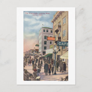 Western View of the Promenade Postcard