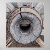 Western Wagon Wheel Photo