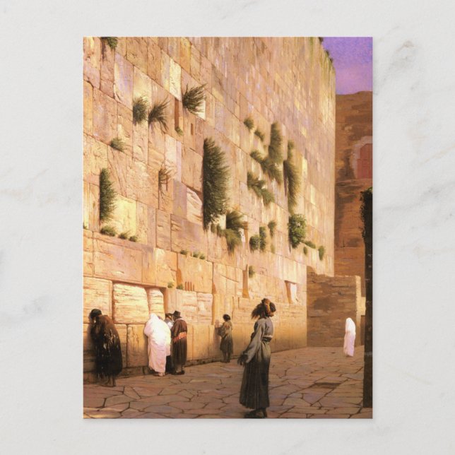 Western Wall Postcard (Front)