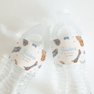 Western Water Bottle Labels